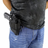 Tactical Gun Holster Concealed Carry Holster IWB OWB Holster with Magazine Slot and Interchangeable Metal Clip