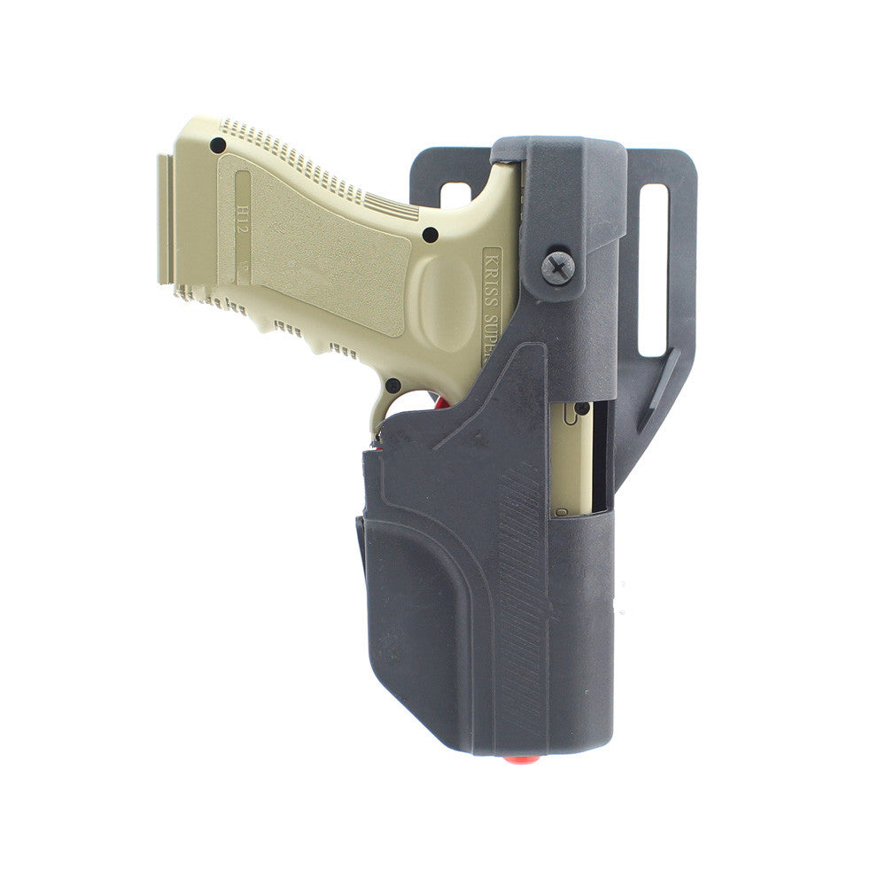 Tactical Auto Loading Holster Level 3 Lock OWB Pistol Holster for Gloc –  HolsteReal