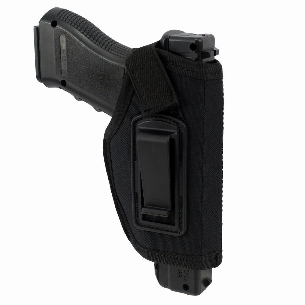 Concealed Belt Gun Holster IWB Holster for All Compact Subcompact Pistols Black
